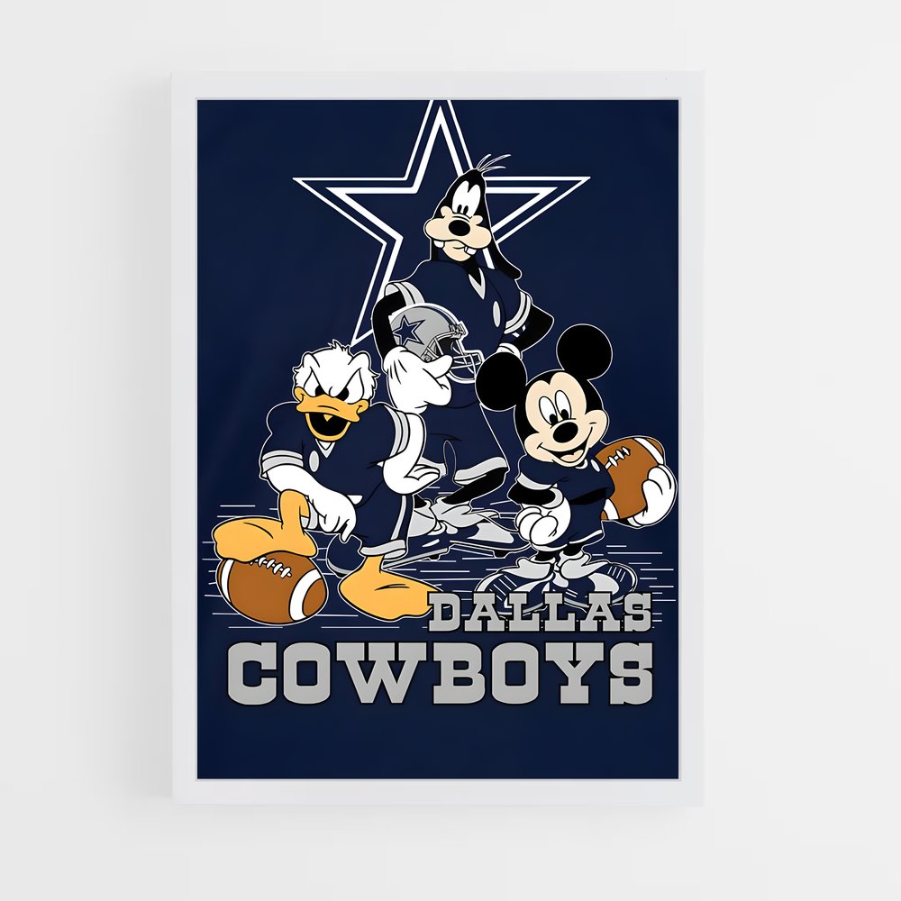 Poster Mickey Cowboys (vue 3)